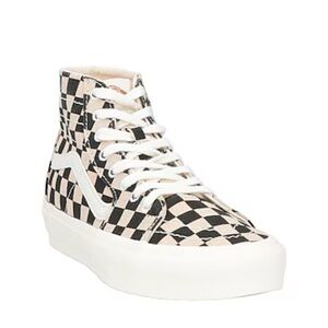 ‼️SOLD‼️Vans Women's Eco Theory Hemp & Cotton Checkered High Tops Size 8